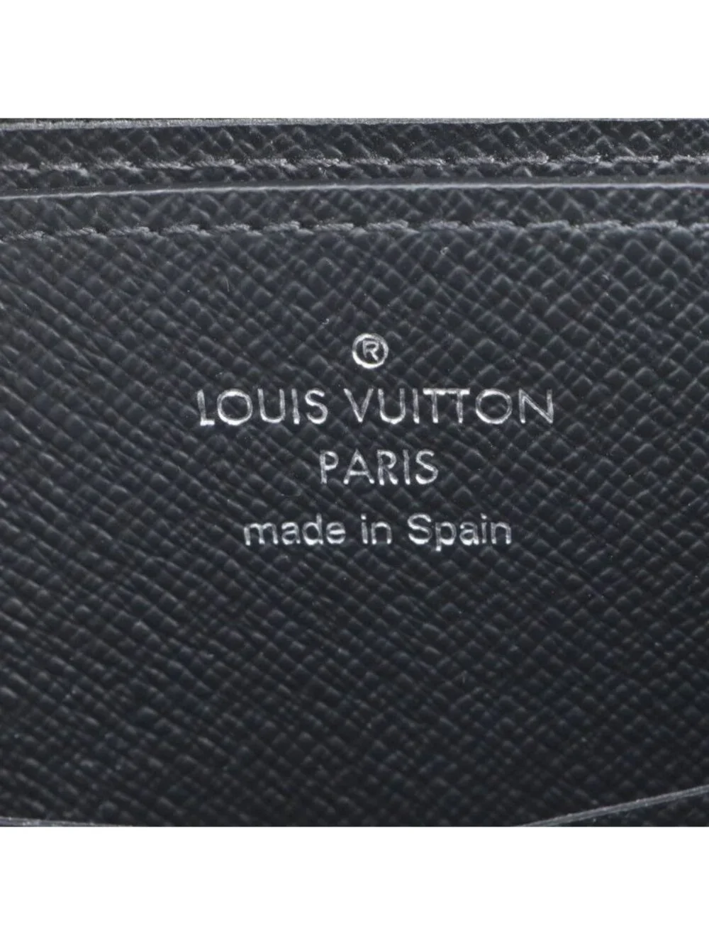 Louis Vuitton Monogram Eclipse Zippy Leather Wallet